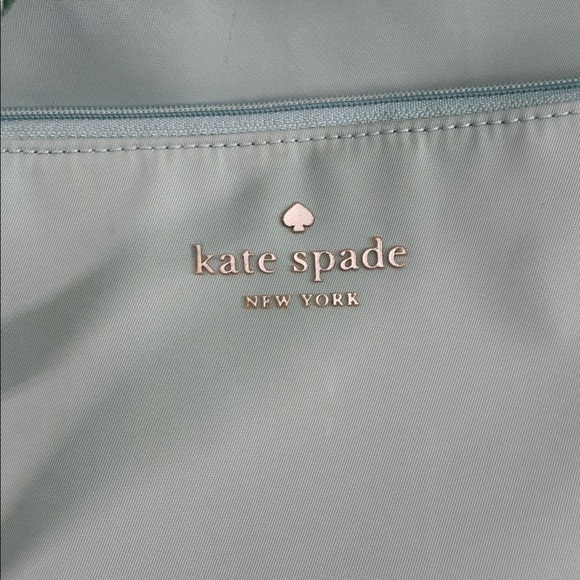 Kate Spade Light Blue Tote and Pouch Set nylon - Picture 2 of 8